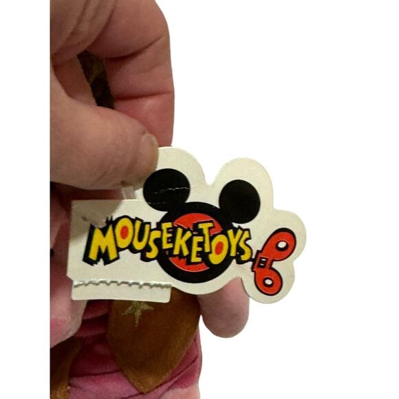 Disney Mouseketoys Winnie The Pooh Cowboy Sheriff Piglet Bean Bag Stuffed Plush - Picture 2 of 9